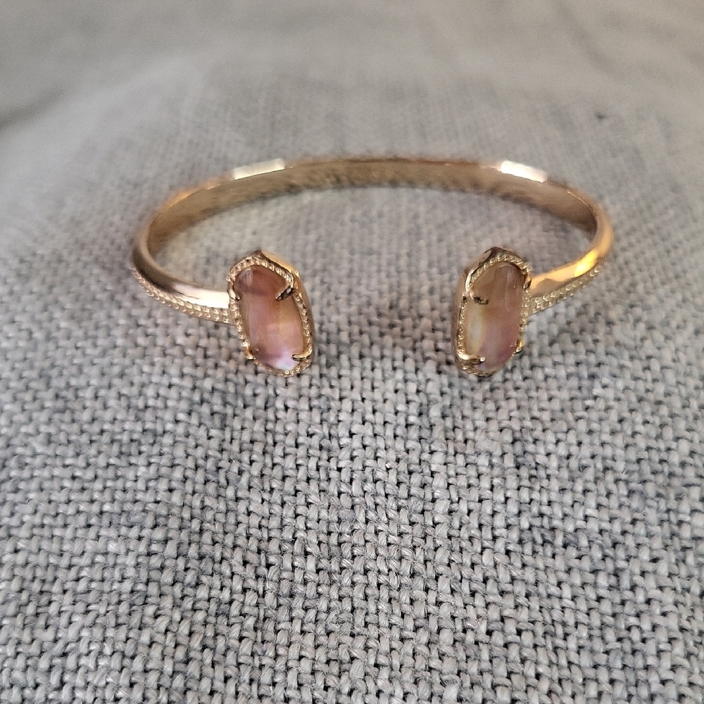 Kendra Scott "Elton" Rose Gold Cuff Bracelet